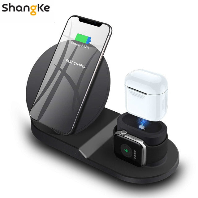 Wireless Charger Stand for iPhone AirPods and Apple Watch